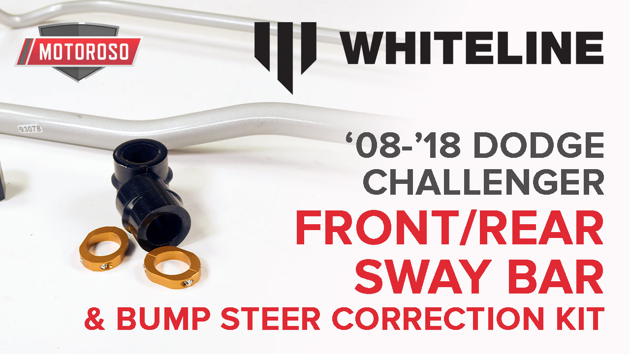 Better Handling than a Boat:                                               Whiteline Performance Upgrades for Dodge Challenger