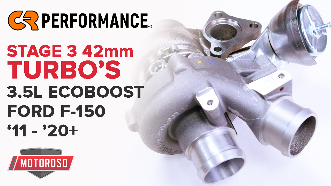 CR Performance Stage 3 42mm Turbo Installation Guide for 2011+ F-150 3.5L EcoBoost – with Video