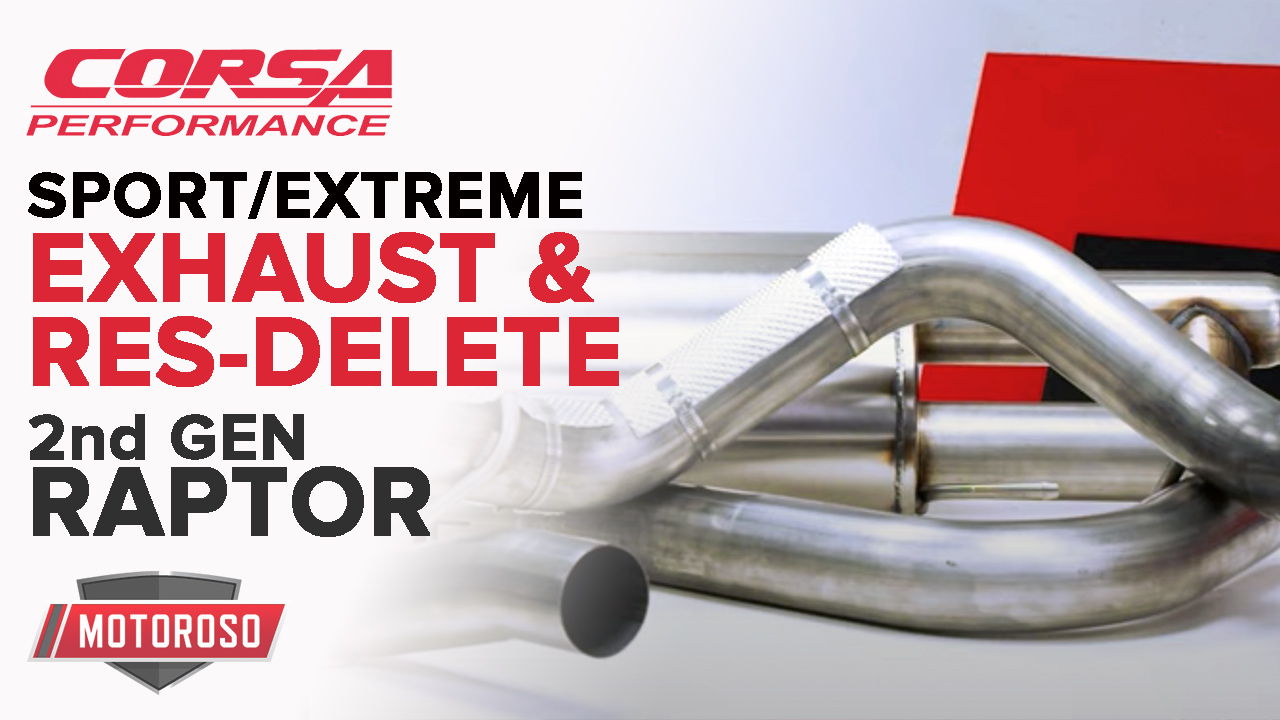 Corsa Performance Sport & Extreme Exhaust for 2017+ Ford Raptor
