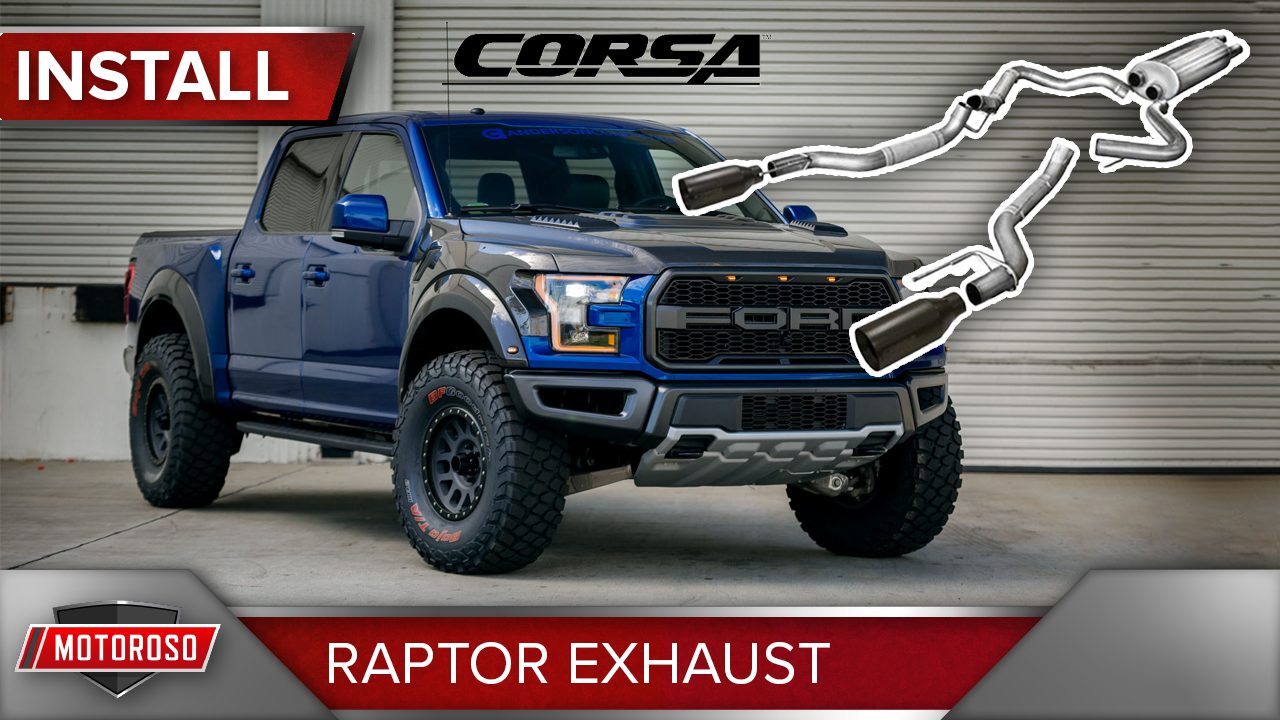 Installation Guide for Corsa Exhaust and Downpipe on 2017+ Ford Raptor – With Videos