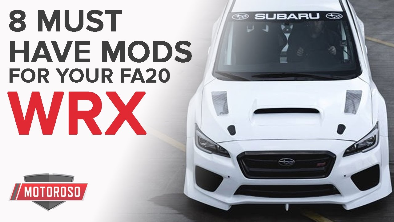 8 Must-Have Mods for the 2015+ Subaru WRX