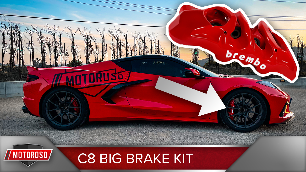 Brembo GT BBK with BM6 Caliper for 2020+ C8 Corvette