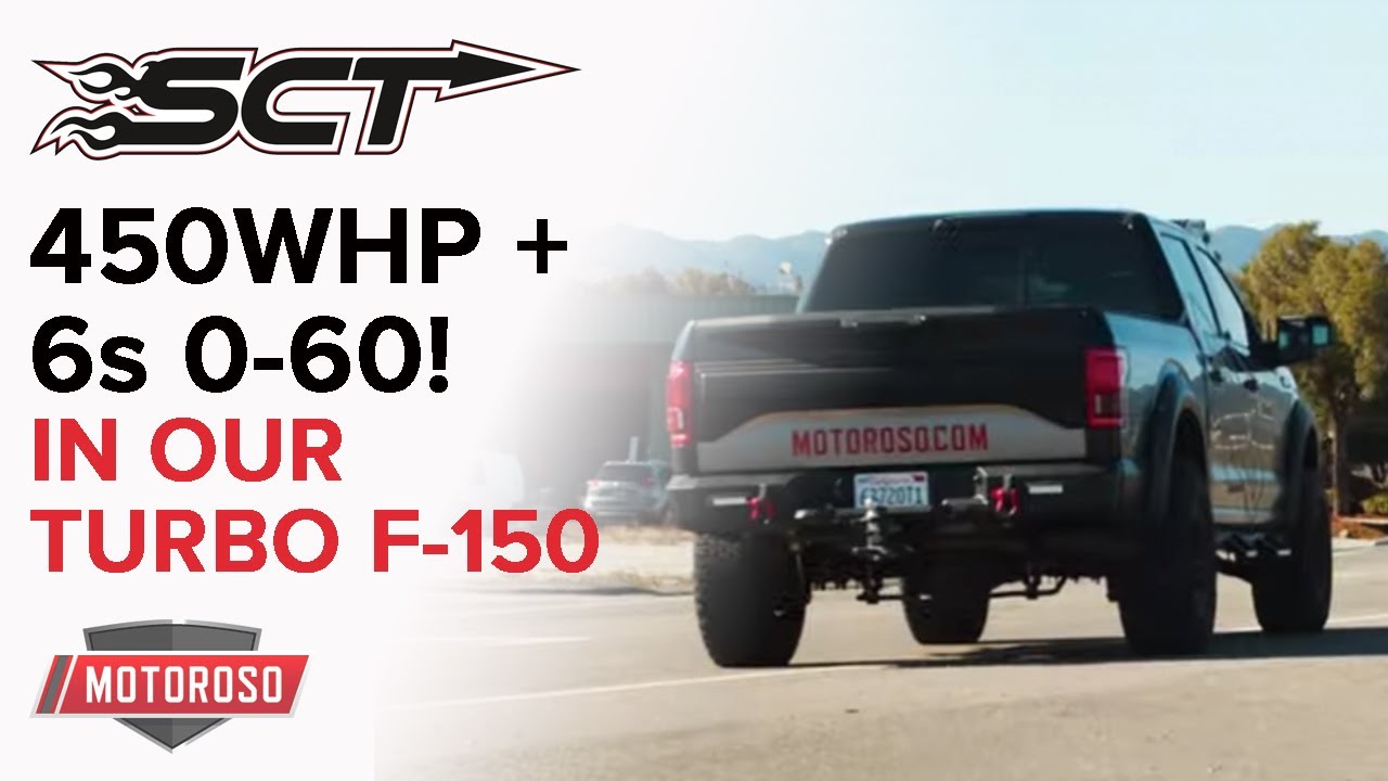 SCT X4 and LiveWire Data Monitor for the Ford F-150