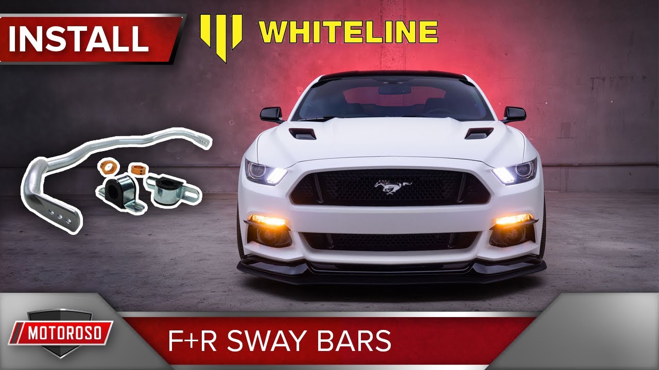 How to Install Sway Bars on the S550 Mustang GT