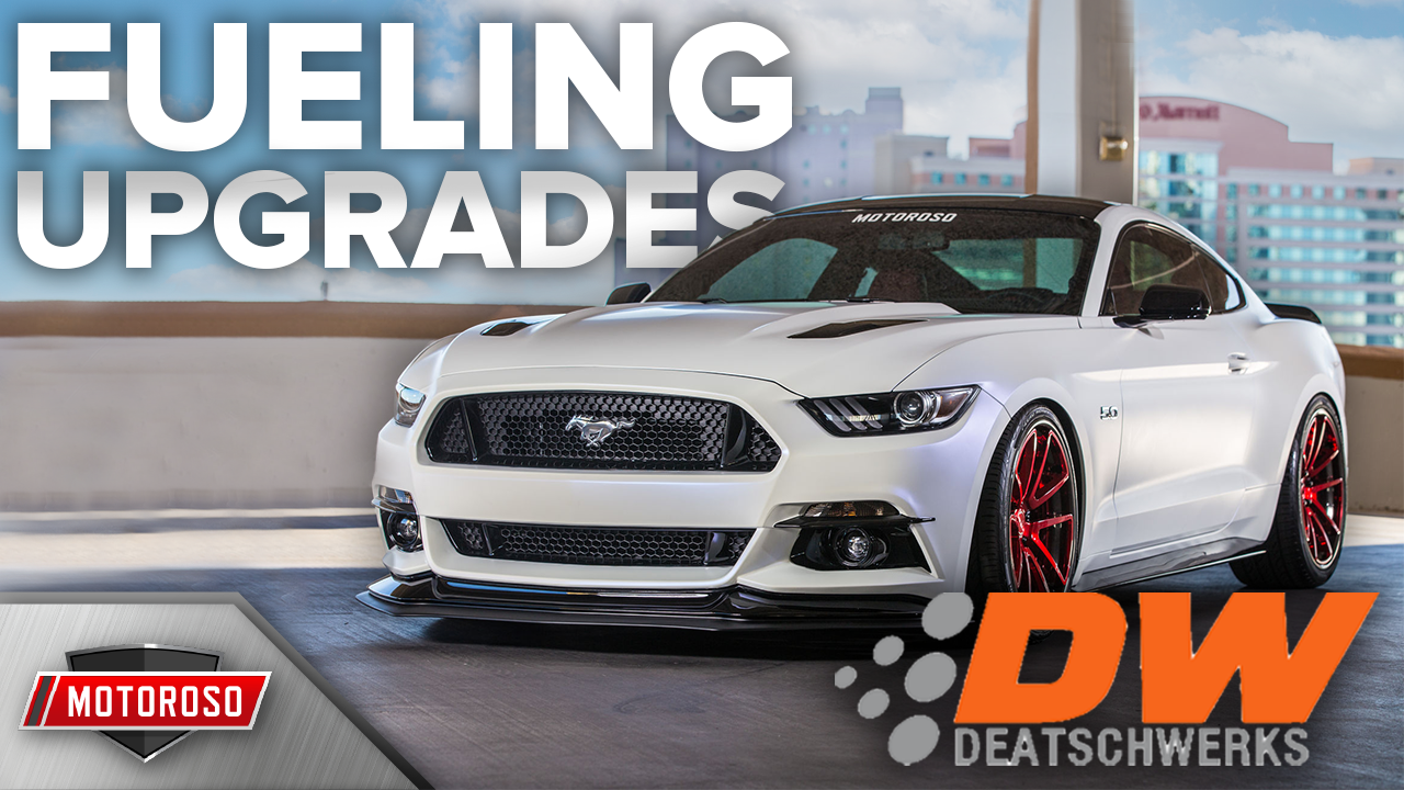 DeatschWerks Fueling System for the S550 Mustang GT