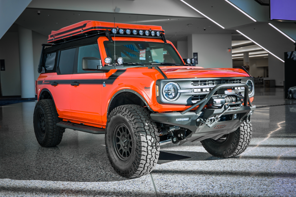 4WP Factory Front Bumper for the New Ford Bronco