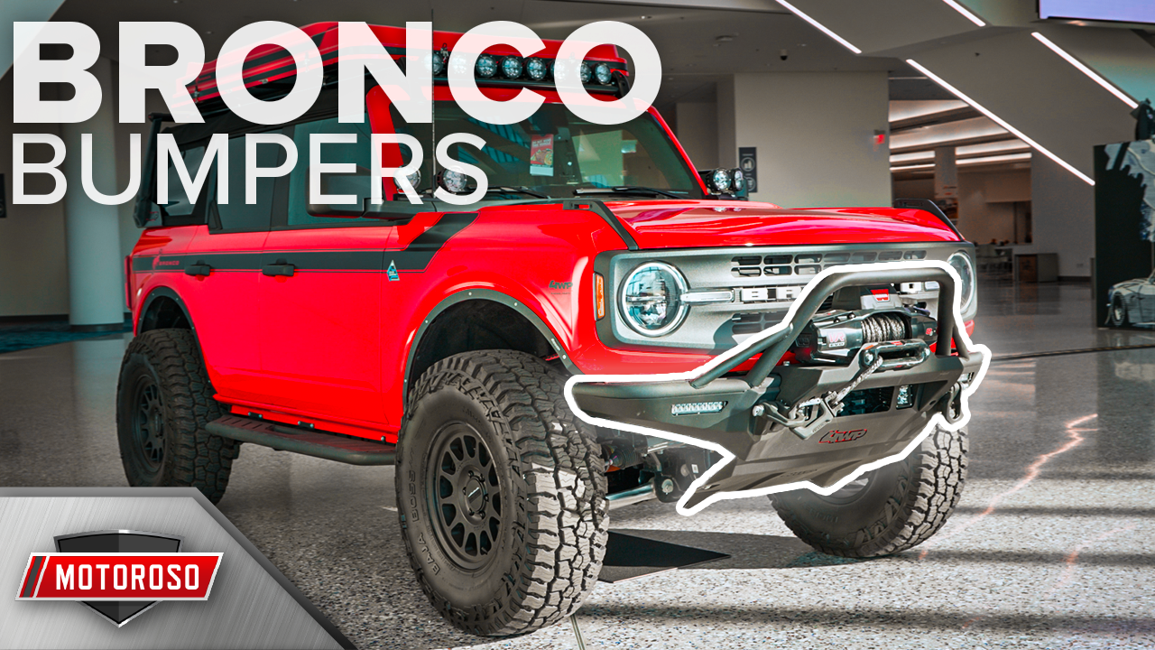 All the Bumper Options for the 2021+ New Ford Bronco