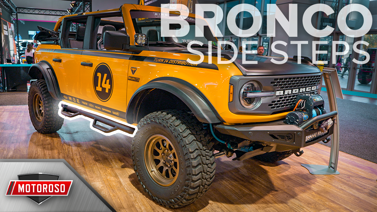 All the Side Step Options for the New 2021+ Bronco