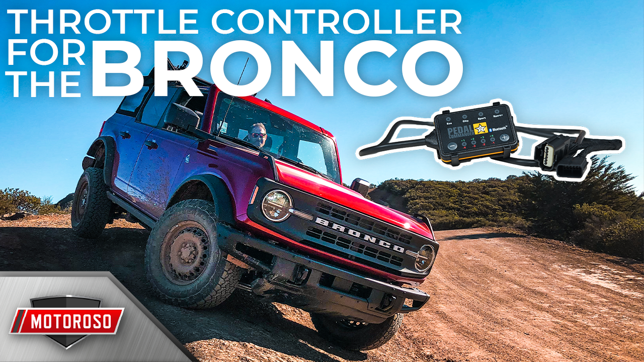 Access More Power in the New Ford Bronco with the Pedal Commander!