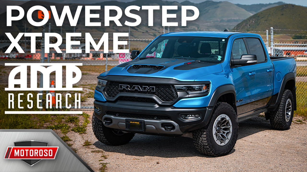 AMP Research PowerStep Xtreme Drop Steps for the RAM 1500 and TRX