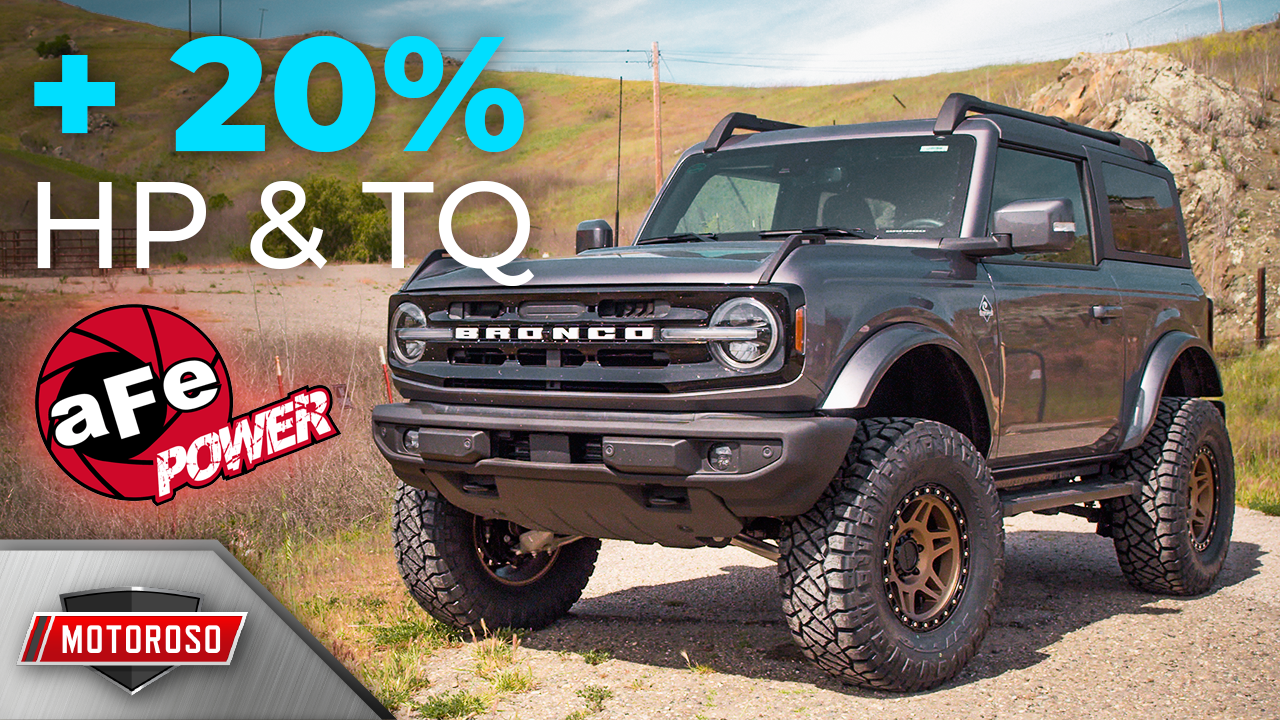 How About a Quick Power Bump for Your 21+ Bronco // aFe SCORCHER GT