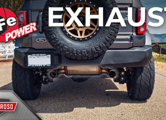 afe Vulcan exhaust for the 2021 bronco
