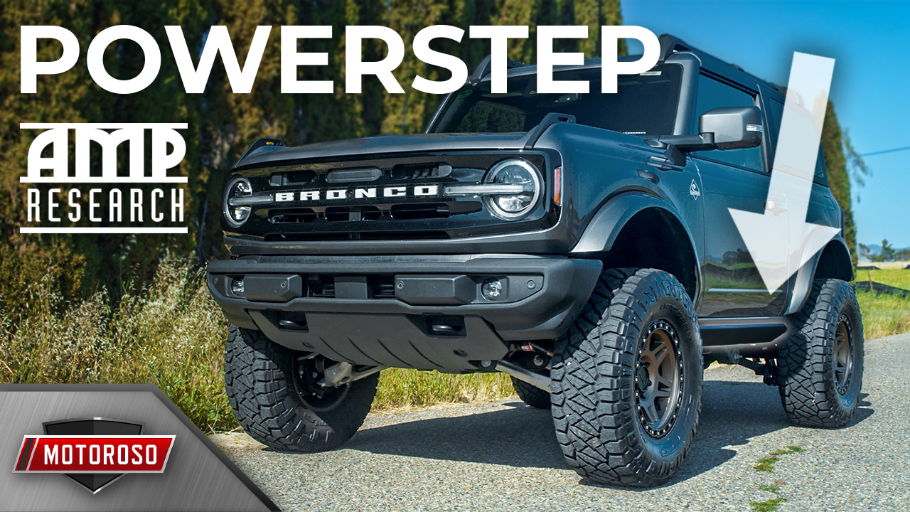 AMP Research PowerSteps for the New 2021+ Ford Bronco