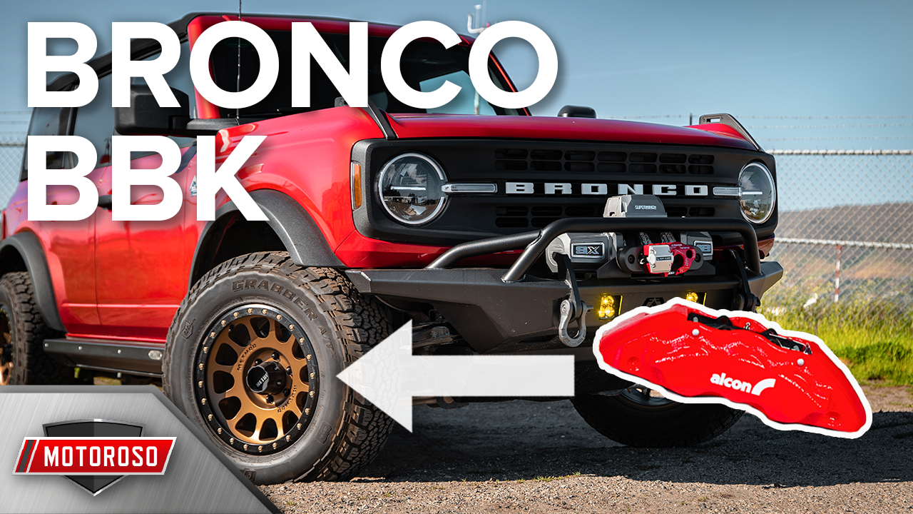Alcon Front Big Brake Kit for the 2021+ Ford Bronco