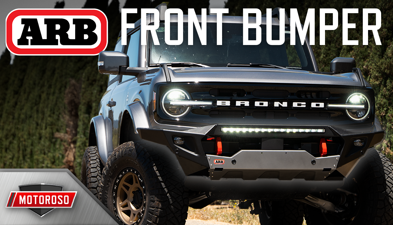ARB Zenith Front Bumper for the 2021+ Ford Bronco – Motoroso